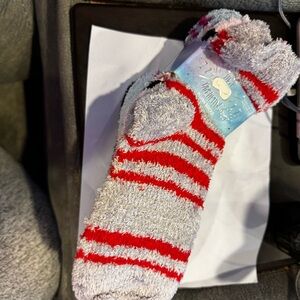 Just Dreaming 5 pair of cozy plush striped socks